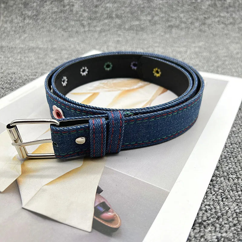 Simple Plaid Belt