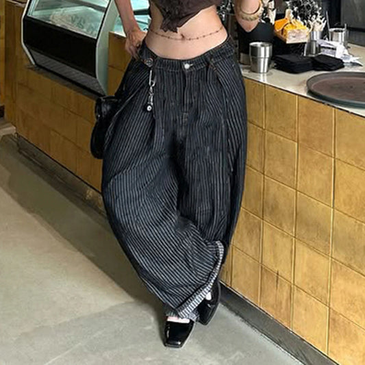 Striped Balloon Pants